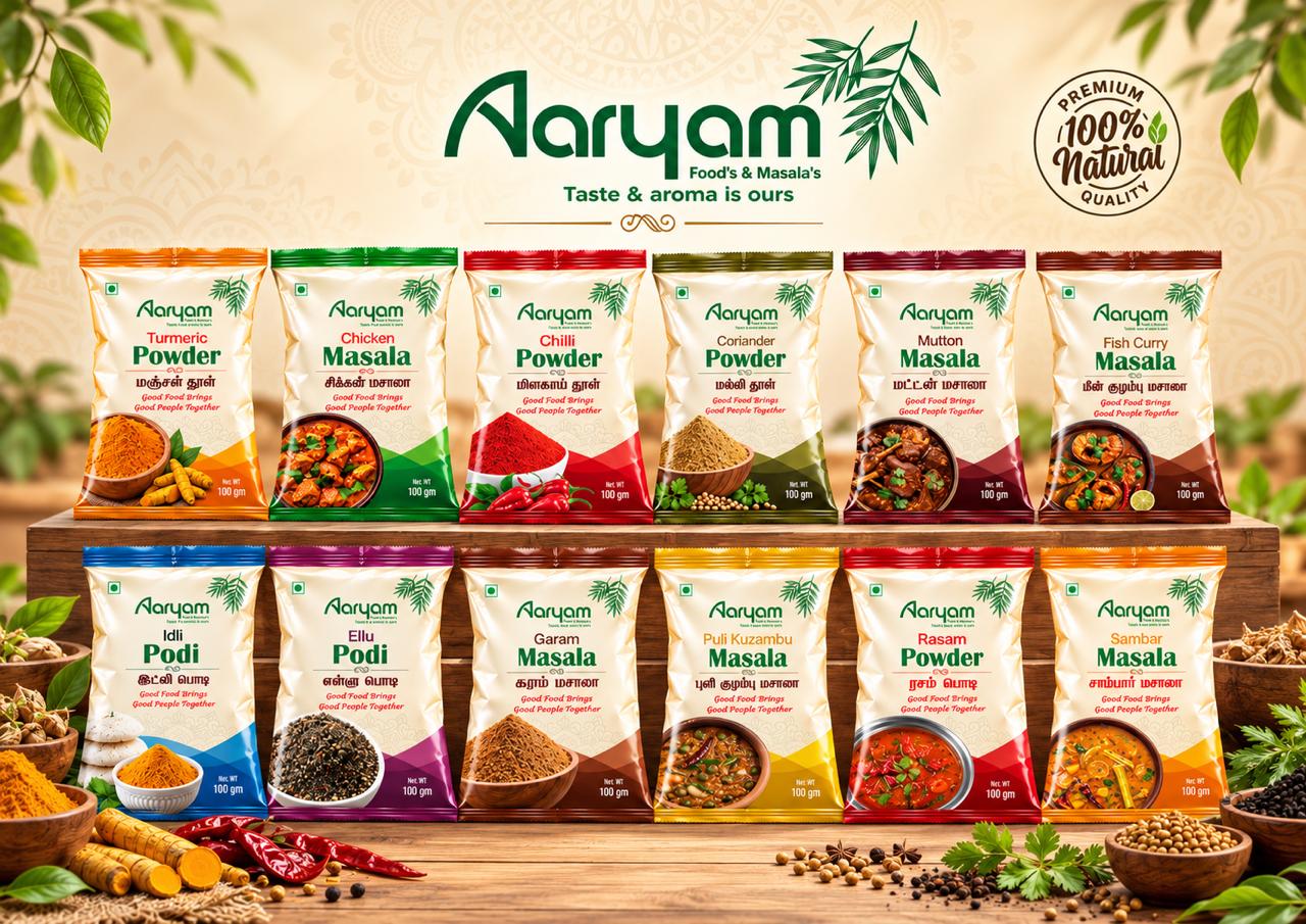 Our masala range